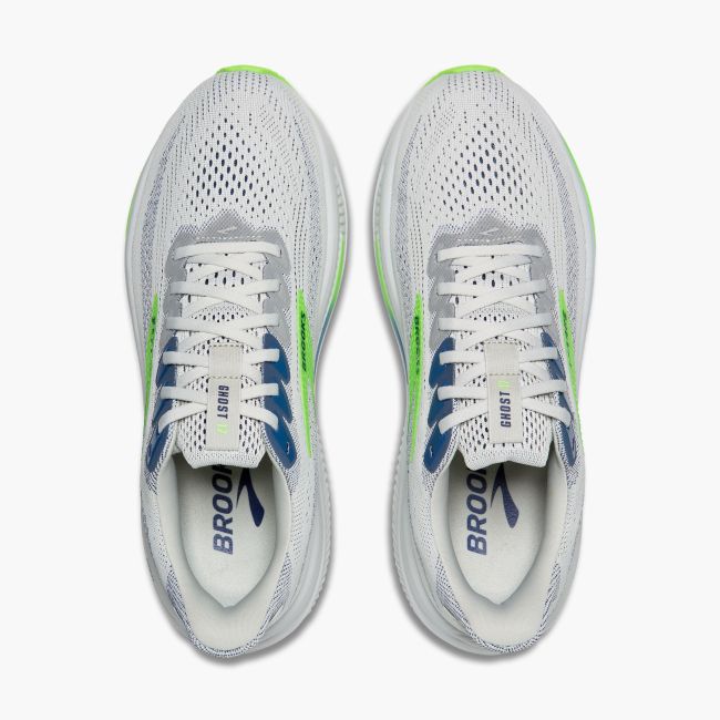 Pantofi alergare Brooks Ghost 17 - verde 454 | amortizare echilibrată