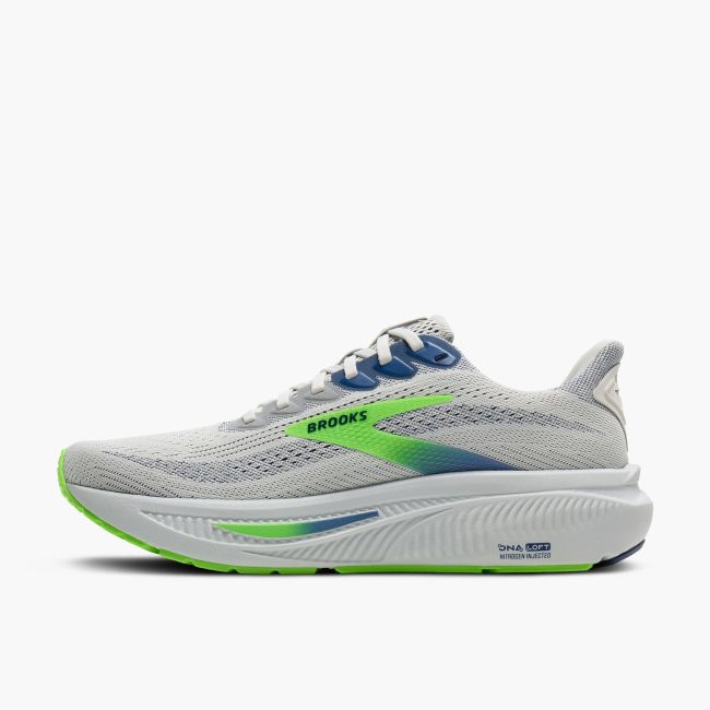 Pantofi alergare Brooks Ghost 17 - verde 454 | amortizare echilibrată