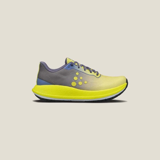 Pantofi alergare Craft Pacer 2 - galben | confort pe asfalt