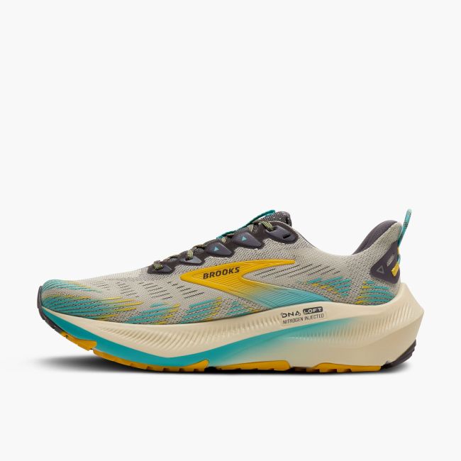 Pantofi trail Brooks Ghost Trail - galben | amortizare DNA LOFT v3