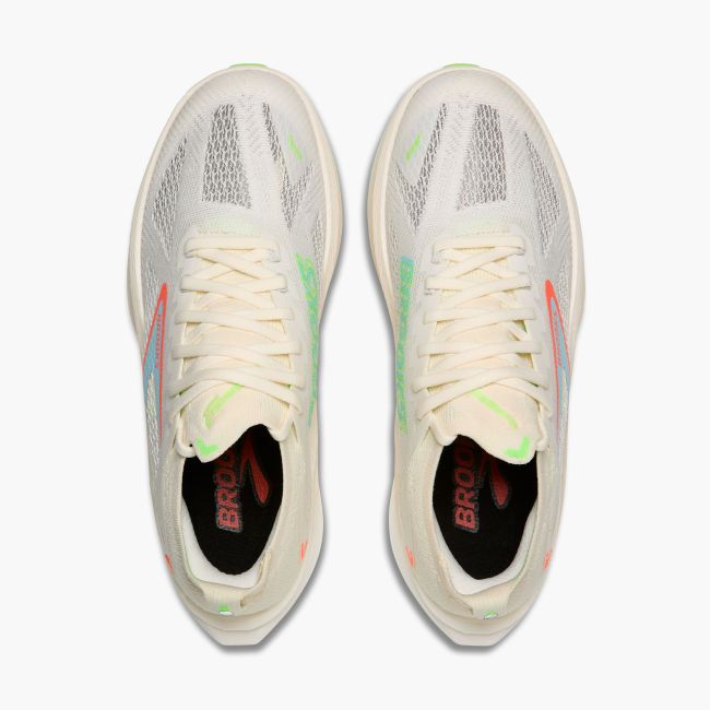 Pantofi alergare Brooks Hyperion Max 3 - alb | viteză și reactivitate