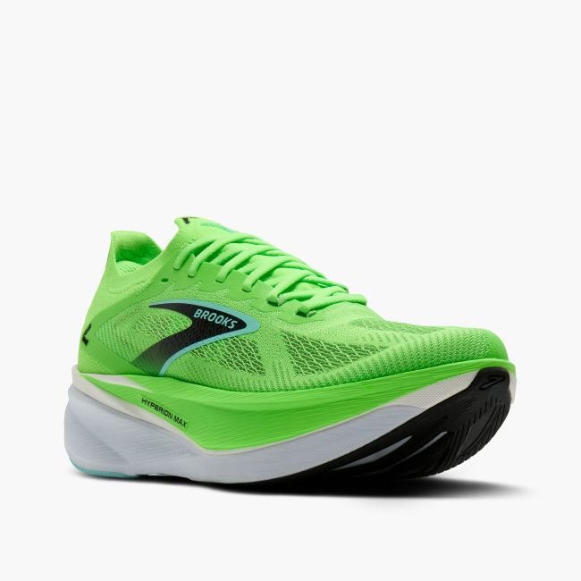Pantofi alergare Brooks Hyperion Max 3 - verde | viteză și reactivitate