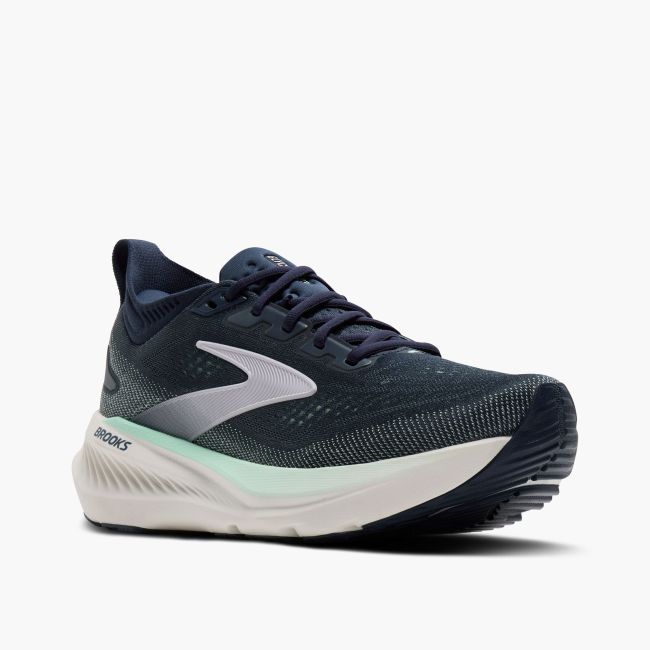 Pantofi alergare Brooks Glycerin 23 W - albastru | amortizare premium