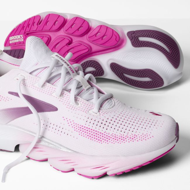 Pantofi alergare Brooks Glycerin Flex W - roz | amortizare premium