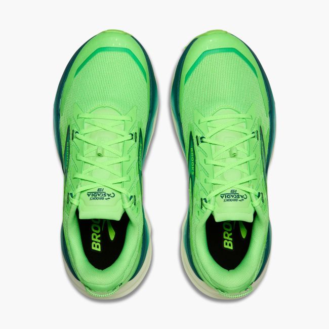 Pantofi trail Brooks Cascadia 19 - verde | amortizare DNA LOFT v3