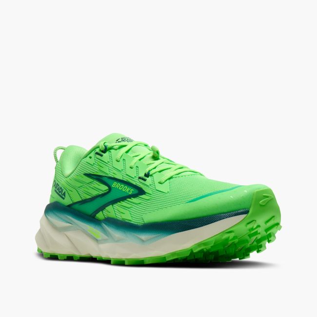 Pantofi trail Brooks Cascadia 19 - verde | amortizare DNA LOFT v3