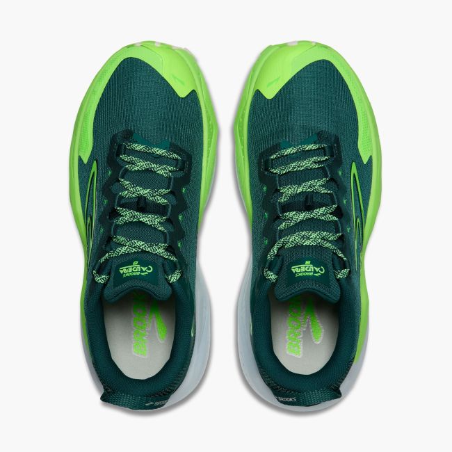 Pantofi trail Brooks Caldera 8 - verde | DNA LOFT v3