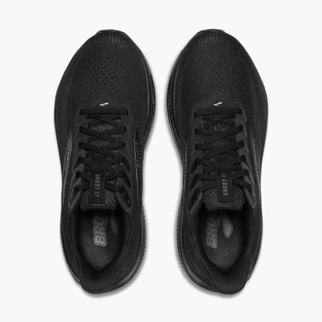 Pantofi alergare Brooks Ghost 17 - negru | amortizare echilibrată