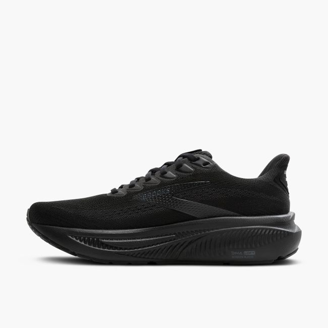 Pantofi alergare Brooks Ghost 17 - negru | amortizare echilibrată