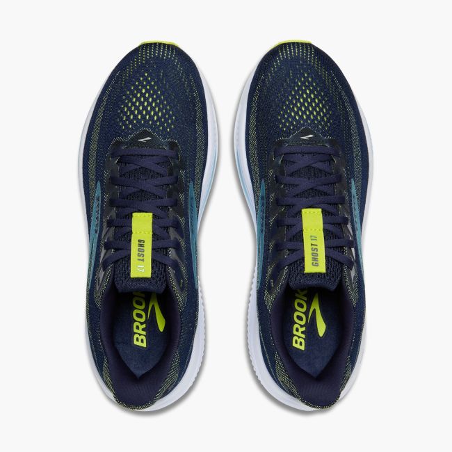 Pantofi alergare Brooks Ghost 17 - albastru | amortizare echilibrată