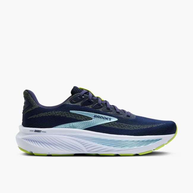 Pantofi alergare Brooks Ghost 17 - albastru | amortizare echilibrată