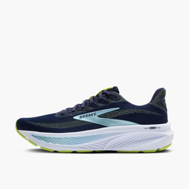 Pantofi alergare Brooks Ghost 17 - albastru | amortizare echilibrată