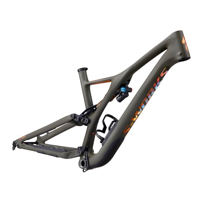 Cadru SPECIALIZED S-Works Stumpjumper 29'' - Satin Oak Green/Bronze Foil