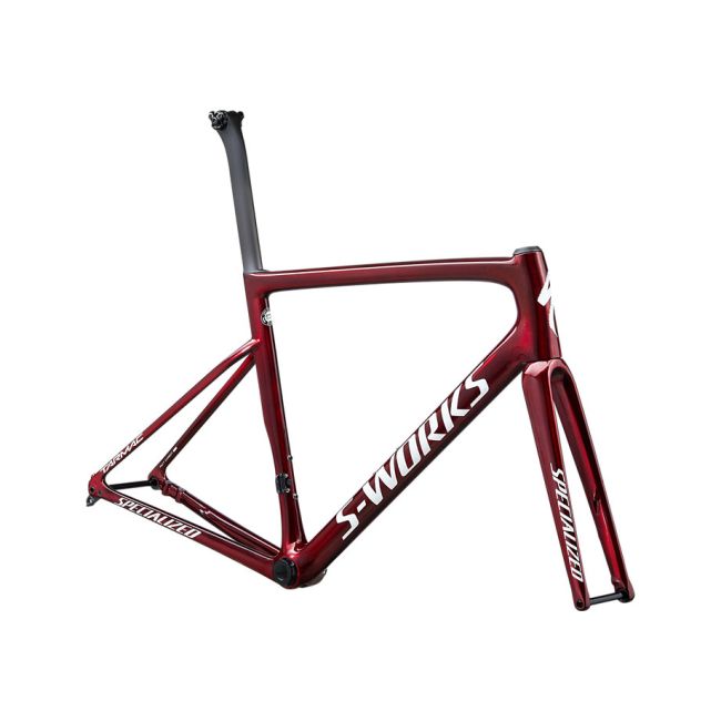 Cadru SPECIALIZED S-Works Tarmac Disc - Gloss Spectraflair/Red Tint/Metallic White Silver