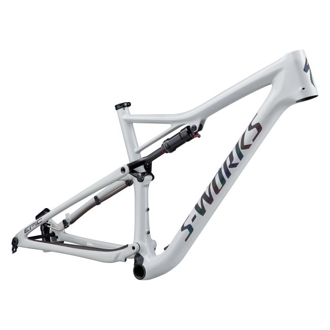 Cadru SPECIALIZED S-Works Epic - Gloss White Prismaflair/Black Holographic Reflective