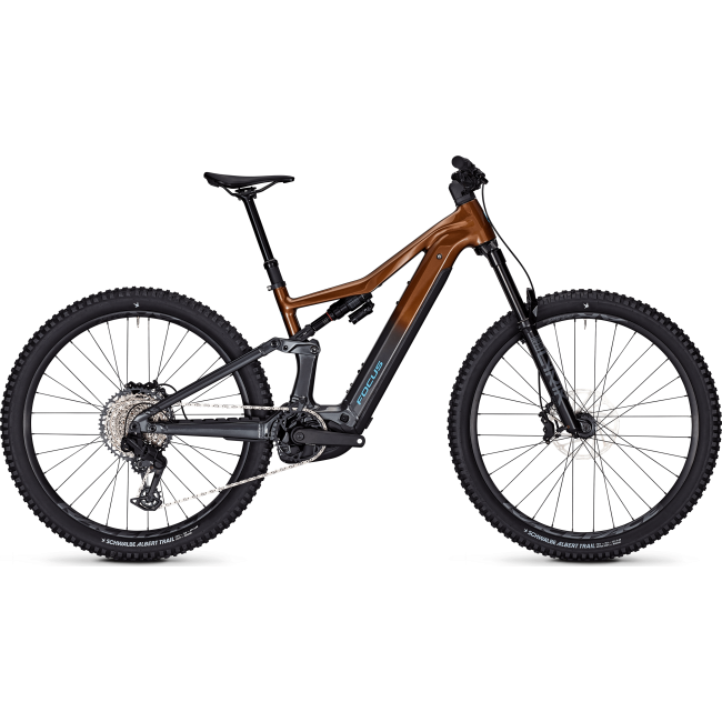 Bicicleta Electrica Focus Jam 2 6.8 29 600Wh Gold Brown / Diamond Black - M(42cm)