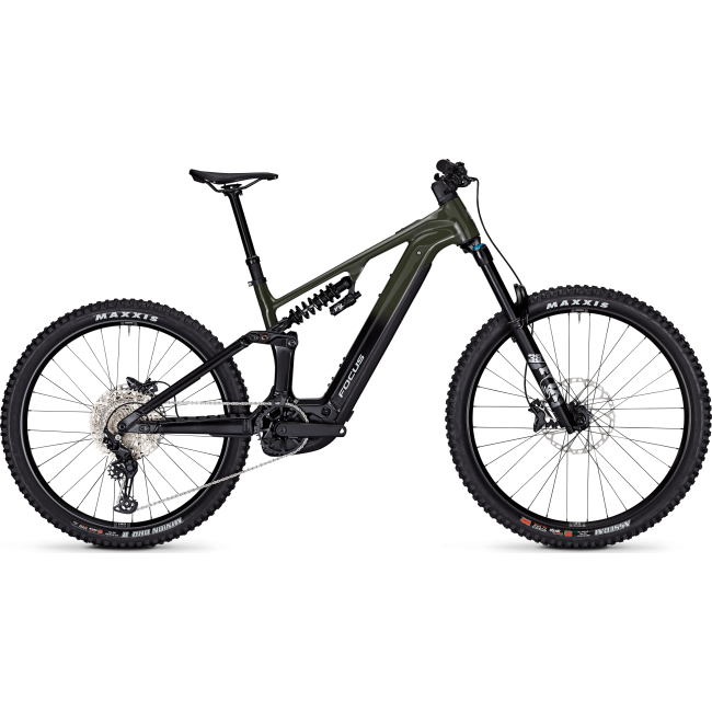 Bicicleta Electrica Focus Sam 2 6.8 29 600Wh Urban Green / Magic Black - L(44cm)