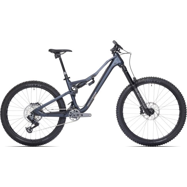 Bicicleta Rock Machine Whizz FS II 90 AXS 27.5/29 Matte Deep Ocean Blue 16.0 - (M)