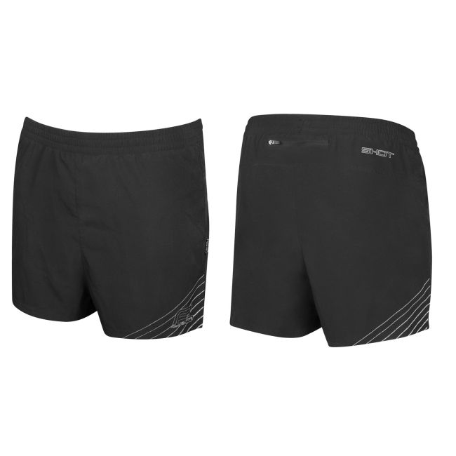 Pantaloni alergare Force Run Shot negri