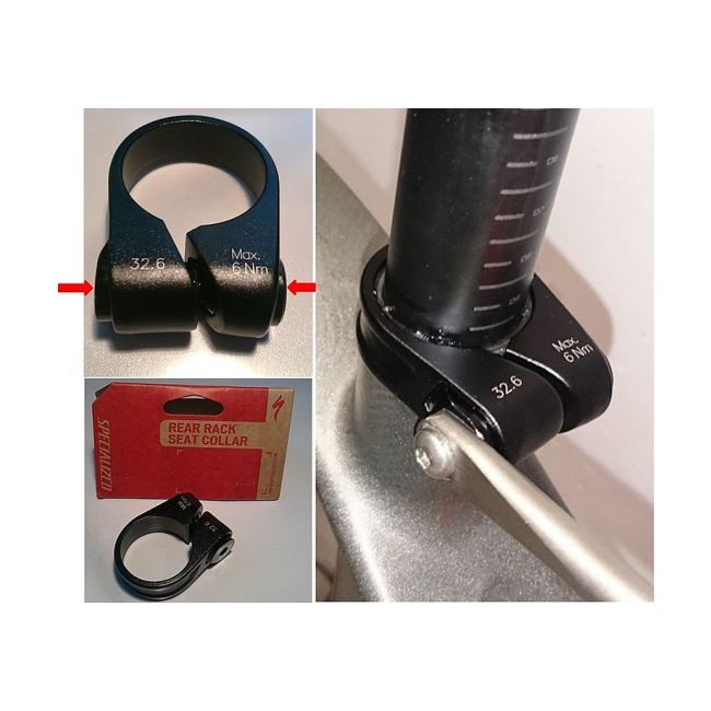 Colier tija sa SPECIALIZED Rear Rack Seat Collar 30.6mm