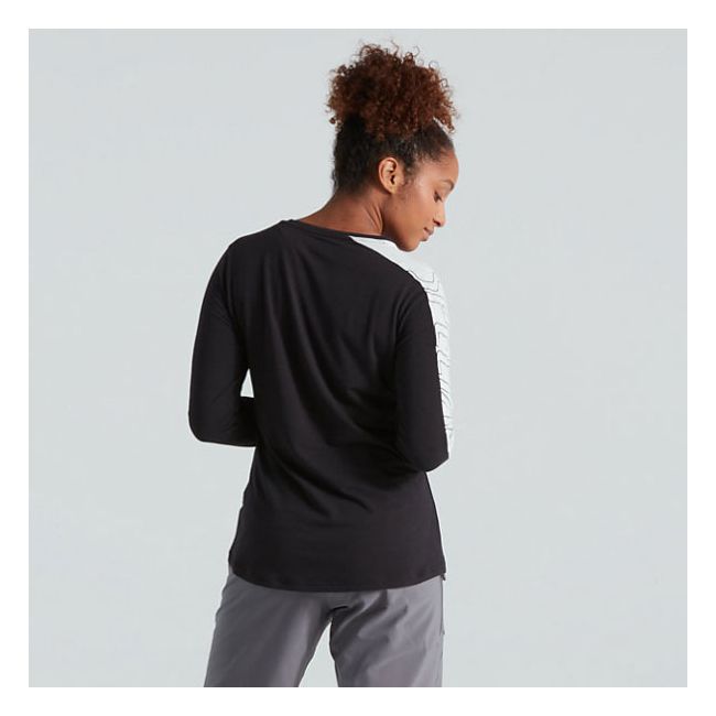 Tricou Ciclism SPECIALIZED Women's Trail (L/S) - Black