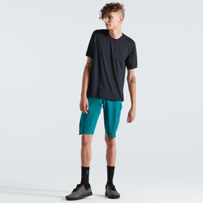 Pantaloni Scurti Ciclism SPECIALIZED Men's Trail Air - Tropical Teal 30