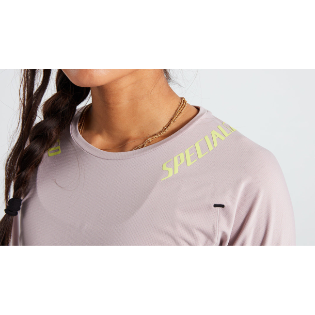 Tricou Ciclism SPECIALIZED Women's Trail Air (L/S) - Clay