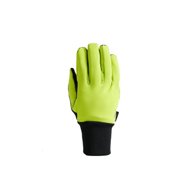 Manusi Ciclism SPECIALIZED Softshell Deep Winter (L/F) - Hyper Green