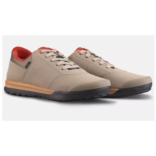 Pantofi Ciclism SPECIALIZED 2FO Roost Clip Mtb - Taupe/Redwood