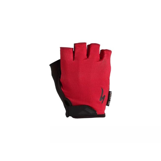 Manusi Ciclism SPECIALIZED Women's Body Geometry Sport Gel (S/F) - Vivid Red