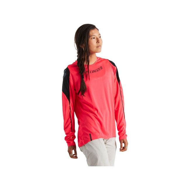 Tricou Ciclism SPECIALIZED Gravity (L/S) - Imperial Red