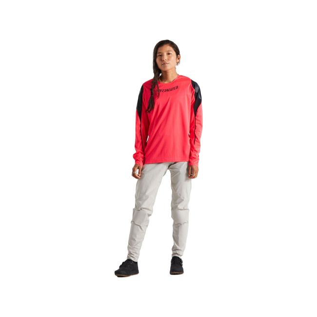 Tricou Ciclism SPECIALIZED Gravity (L/S) - Imperial Red
