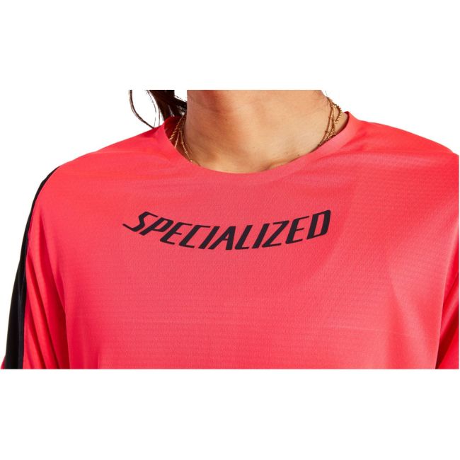Tricou Ciclism SPECIALIZED Gravity (L/S) - Imperial Red