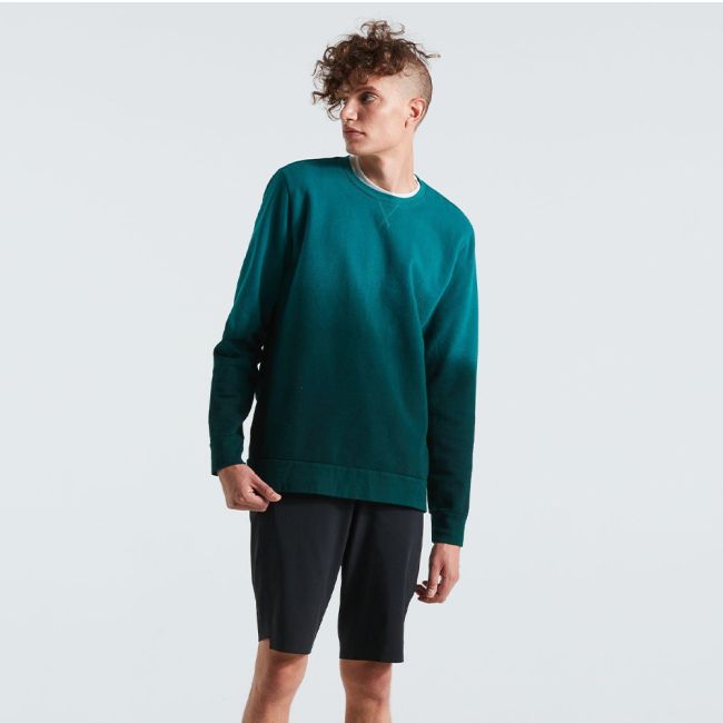 Bluza Ciclism SPECIALIZED Men's Legacy Spray Crewneck (L/S) - Tropical Teal