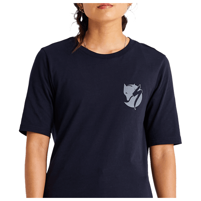 Tricou Ciclism SPECIALIZED/FJALLRAVEN Women's Cotton Pocket (S/S) - Black