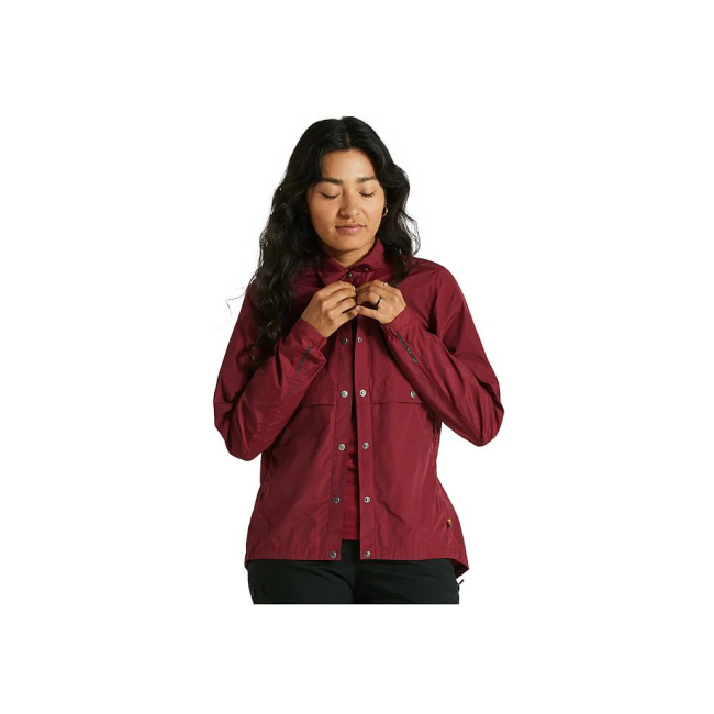 Jacheta Vant Ciclism SPECIALIZED/FJALLRAVEN Women's Rider's - Pomegranate Red