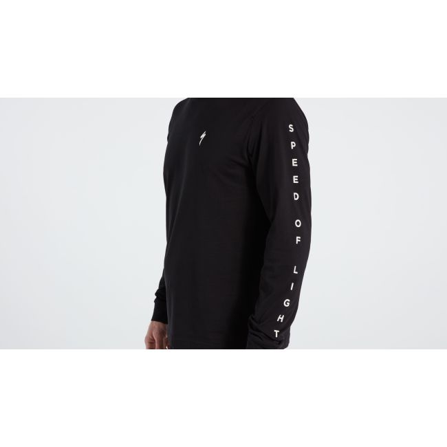 Tricou Ciclism SPECIALIZED Men's Speed of Light (L/S) - Dark