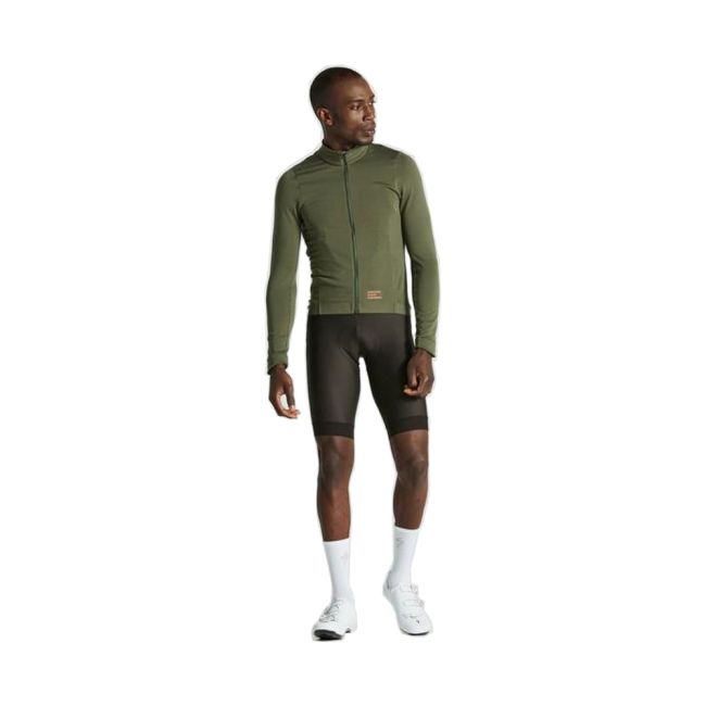Tricou Ciclism SPECIALIZED Men's Prime Power Grid (L/S) - Oak Green
