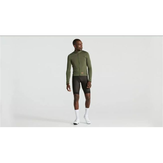 Tricou Ciclism SPECIALIZED Men's Prime Power Grid (L/S) - Oak Green