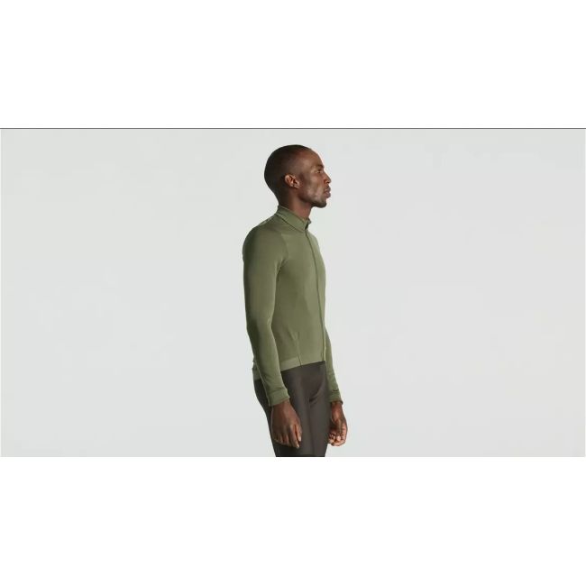 Tricou Ciclism SPECIALIZED Men's Prime Power Grid (L/S) - Oak Green