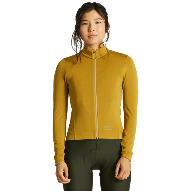 Tricou Ciclism SPECIALIZED Women's Prime Power Grid (L/S) - Harvest Gold