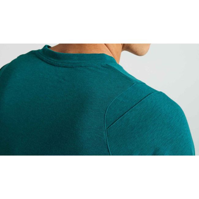 Tricou Ciclism SPECIALIZED Men's Trail (L/S) - Tropical Teal
