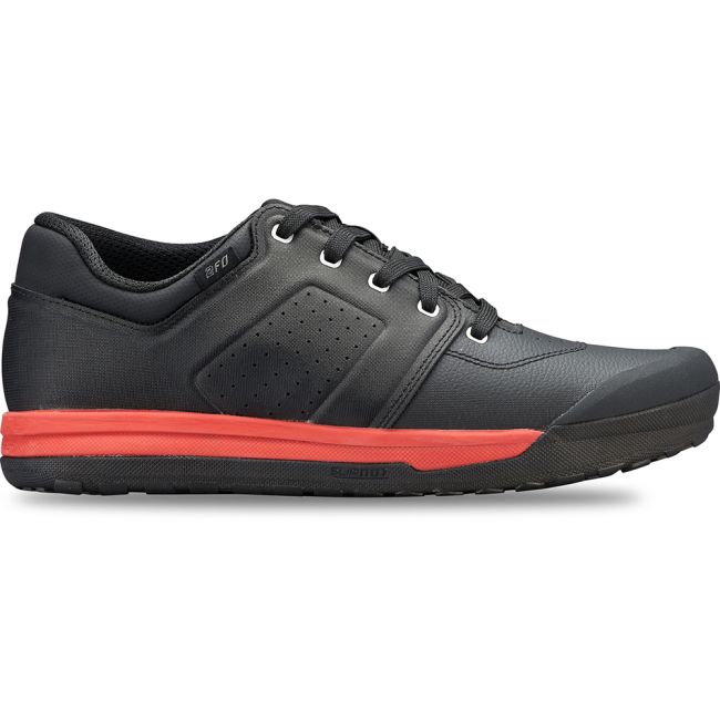 Pantofi Ciclism SPECIALIZED 2FO DH Flat Mtb - Black/Redwood