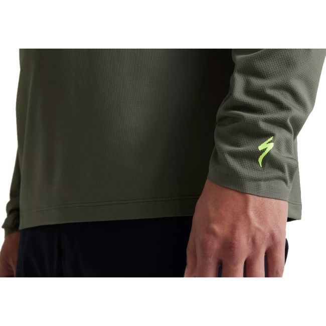 Tricou Ciclism SPECIALIZED Men's Gravity Training (L/S) - Oak Green