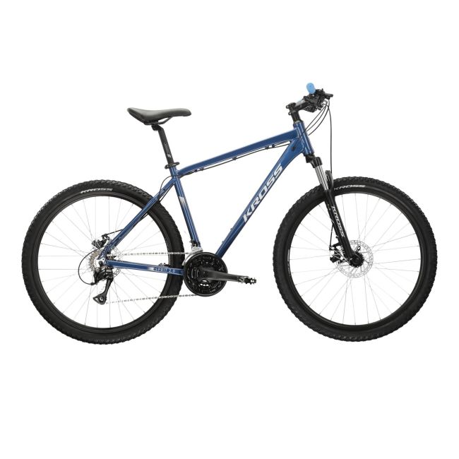 Bicicleta MTB Hardtail Kross Esprit 2.0 27.5 inch albastra Shimano Acera