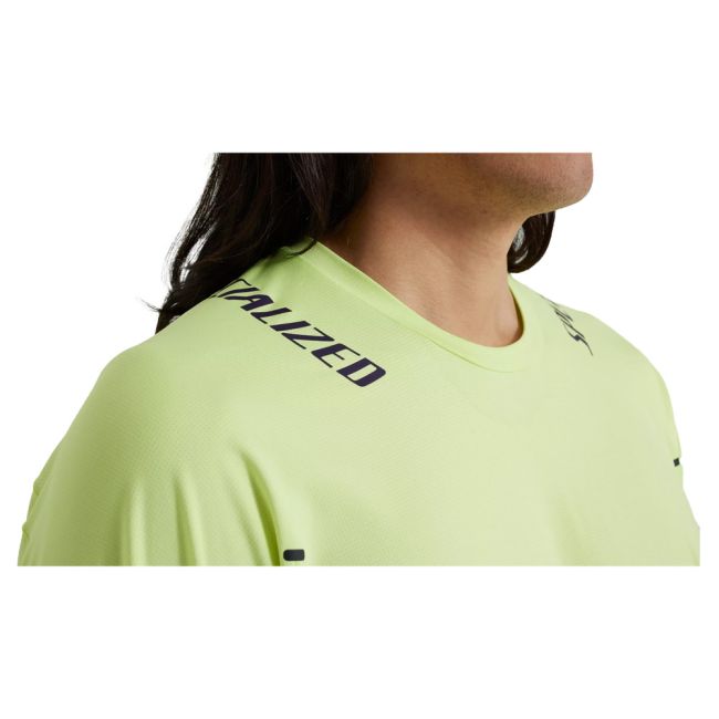 Tricou Ciclism SPECIALIZED Men's Trail Air (L/S) - Limestone