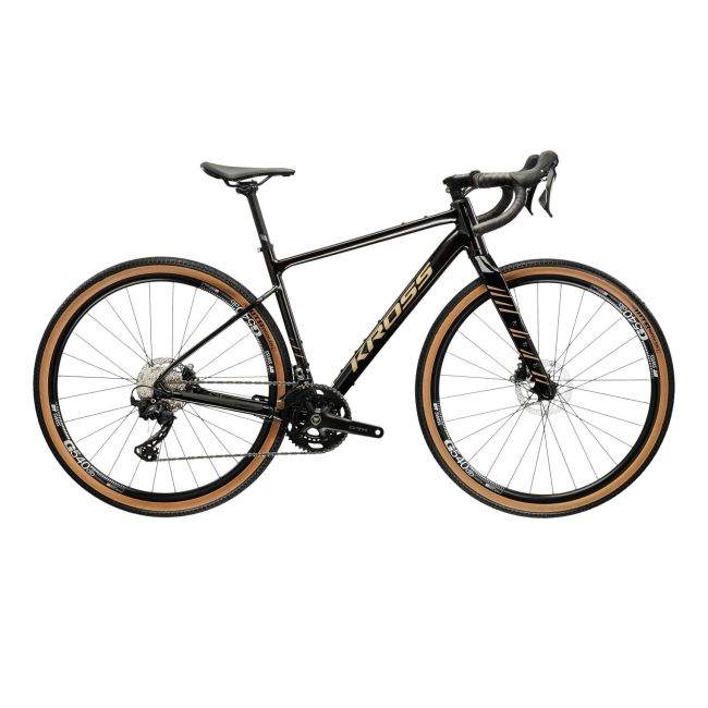 Bicicleta Gravel Kross Esker 6.0 28 inch neagra Shimano Grx