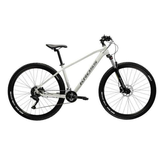 Bicicleta MTB Hardtail Kross Hexagon 5.0 27.5 inch gri Shimano Acera