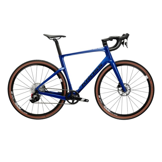 Bicicleta Gravel Kross Esker RS 2.0 28 inch albastra SRAM Apex