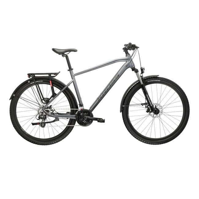 Bicicleta MTB Hardtail Kross Hexagon 2.0 EQ 27.5 inch gri Shimano Altus